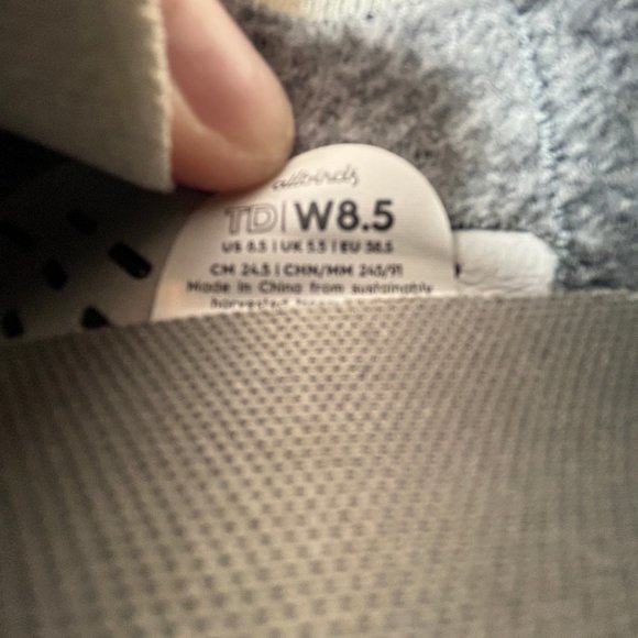 Allbirds Women's Tree Dasher 1 (Quartz, Size W8.5 - Picture 10 of 10